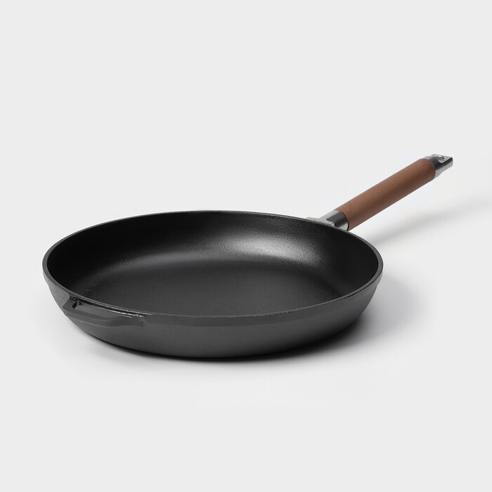 фото Сковорода чугунная Wild Kitchen, d=28 см, съёмная ручка