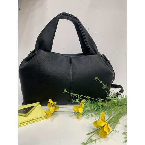 Сумка , фактура зернистая, черный