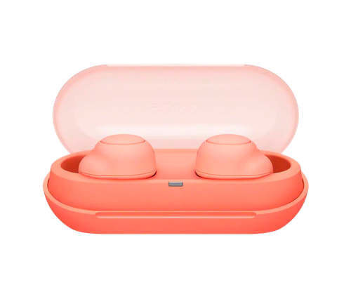 Sony WF C500 Wireless Earbuds Orange
