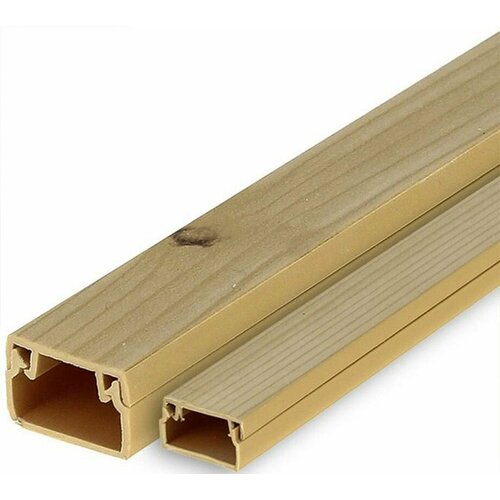 EKF кабель-канал 15х10мм 2м сосна 3D EKF кабель-канал 15х10мм IP40 2м сосна 3D 100₽