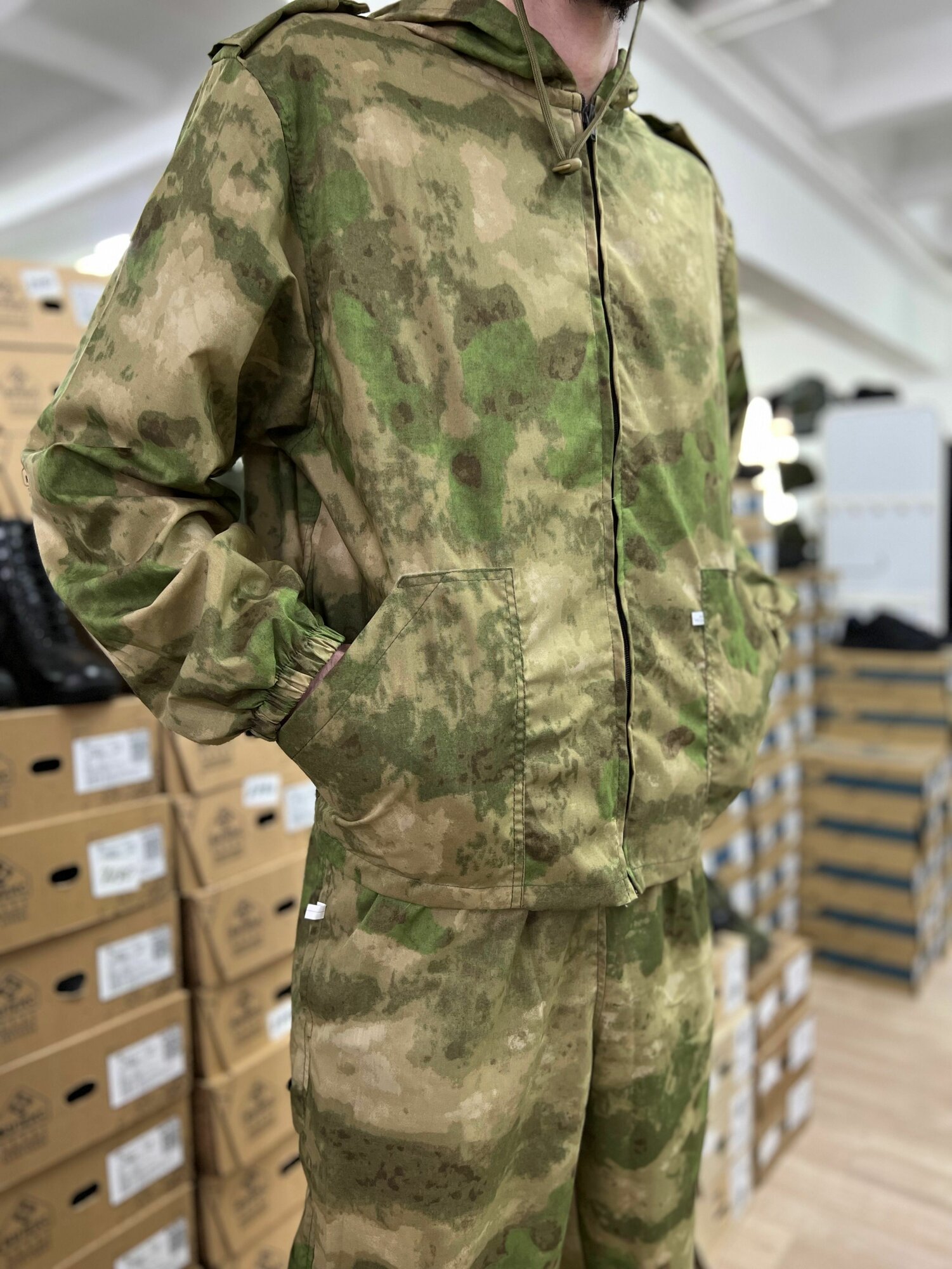 Комплект одежды ГОРЕЦ, размер 56/170-176, зеленый — фото 1