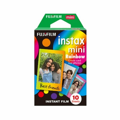 Фотобумага Fuji Fujifilm, rainbow, для Instax Mini, 10 листов