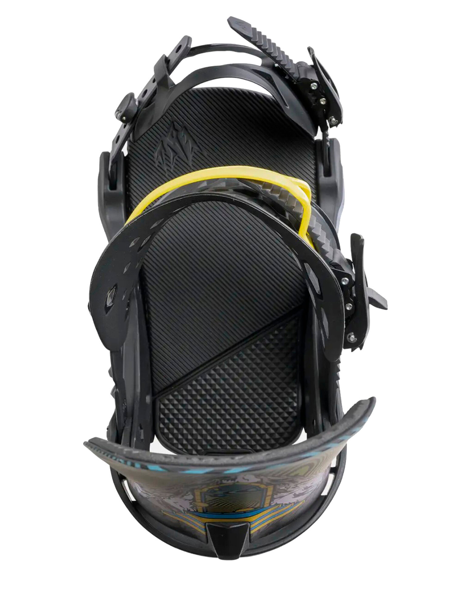 Крепления для сноуборда JONES Meteorite FW25 Black/Art - фото №5