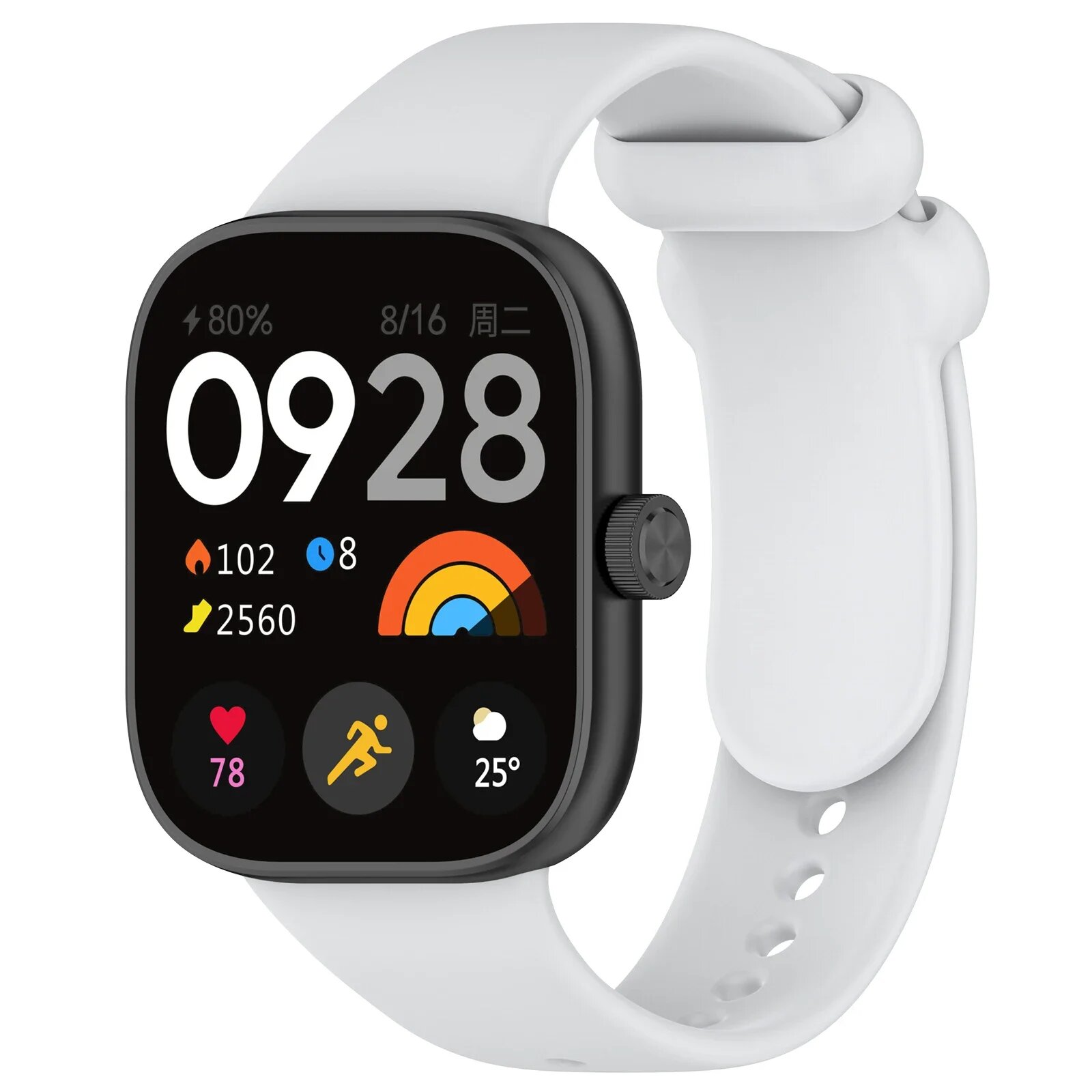 Силиконовый ремешок и чехол для Redmi Watch 4 — фото 1