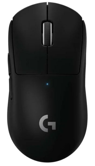 Мышь беспроводная Logitech PRO X SUPERLIGHT чёрный USB + радиоканал 910-005880