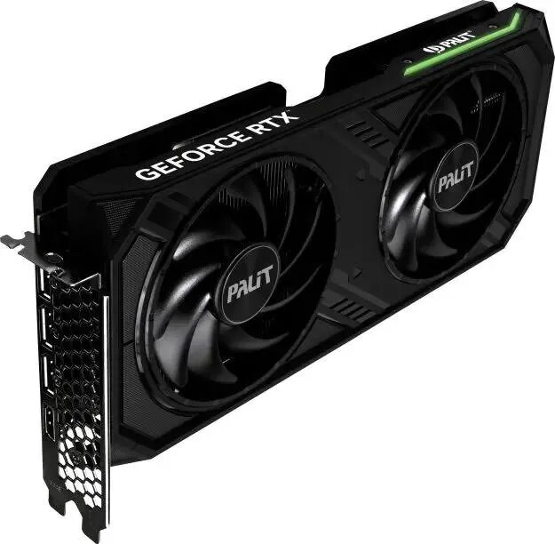 Видеокарта Palit RTX 4070 DUAL 12GB GDDR6X 192bit 3xDP HDMI 2FAN RTL