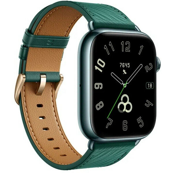 Смарт-часы Honor Watch 5 STL-B19 Green 5502ABGJ (экран: 1.85" AMOLED, 450x390, GPS, Bluetooth 5.2) — фото 1