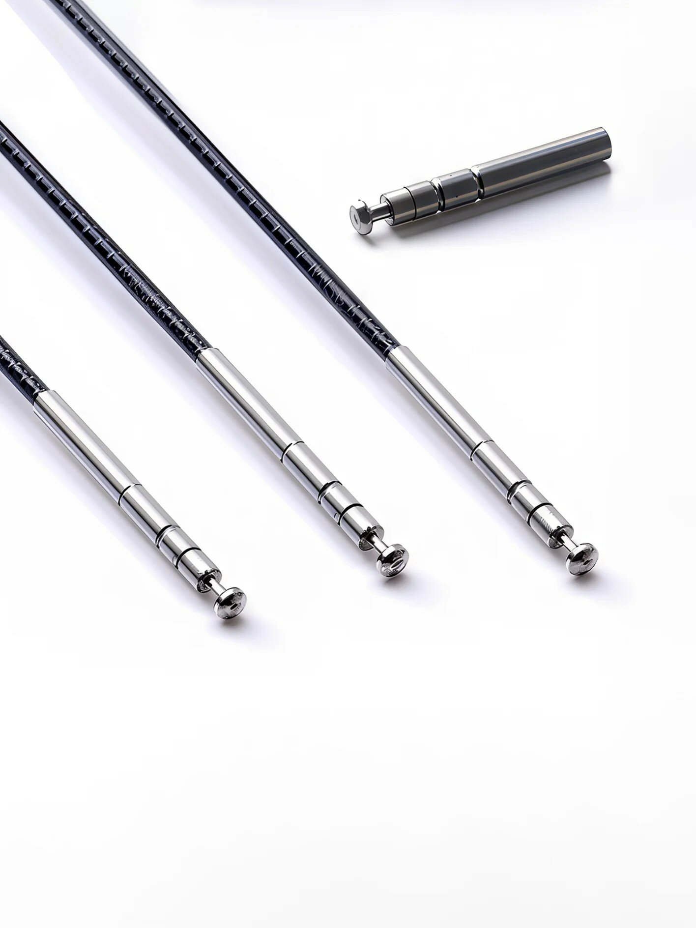 Коннектор Gwoxyy с вертлюгом к удилищу Херабуна - (#9) - 1.6мм - 1шт