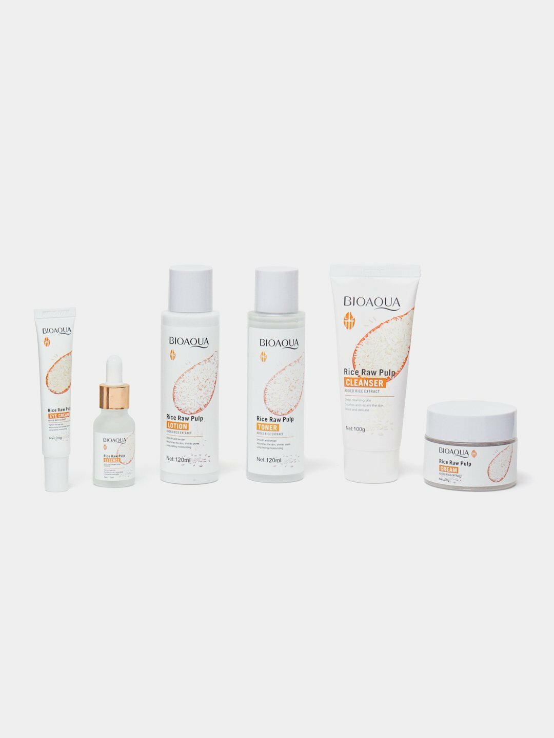 Набор косметики BioAqua "Rice 6in1", с экстрактом риса, Корея — фото 1