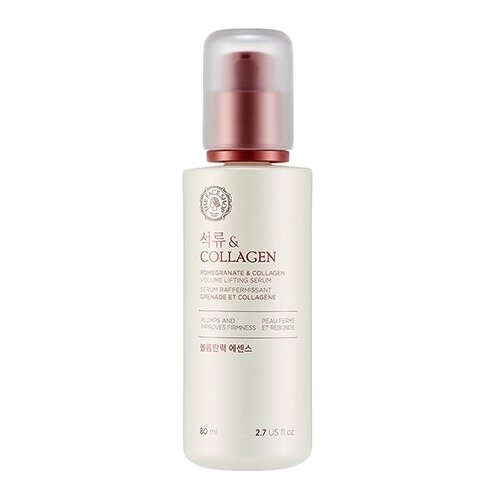 Лифтинг - сыворотка с экстрактом граната и коллагеном The Face Shop Pomegranate Collagen Volume Lifting Serum