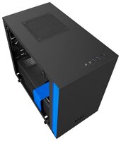 Компьютерный корпус NZXT H200 Black/blue