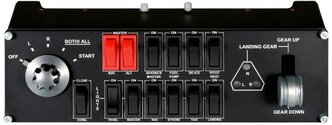 Панель Logitech G Saitek Flight Switch Panel, черный