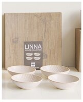 ASA Selection Набор чаш Linna 11 см, 4 шт. бежевый