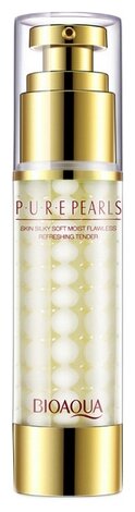 BioAqua Pure Pearls Омолаживающая сыворотка для лица с жемчужной пудрой, 60 мл