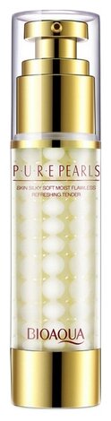 BioAqua Pure Pearls Омолаживающая сыворотка для лица с жемчужной пудрой, 60 мл, 60 г