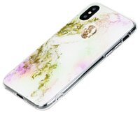 Чехол Bling My Thing IPX-TR для Apple iPhone X Алебастр / Серебряный череп