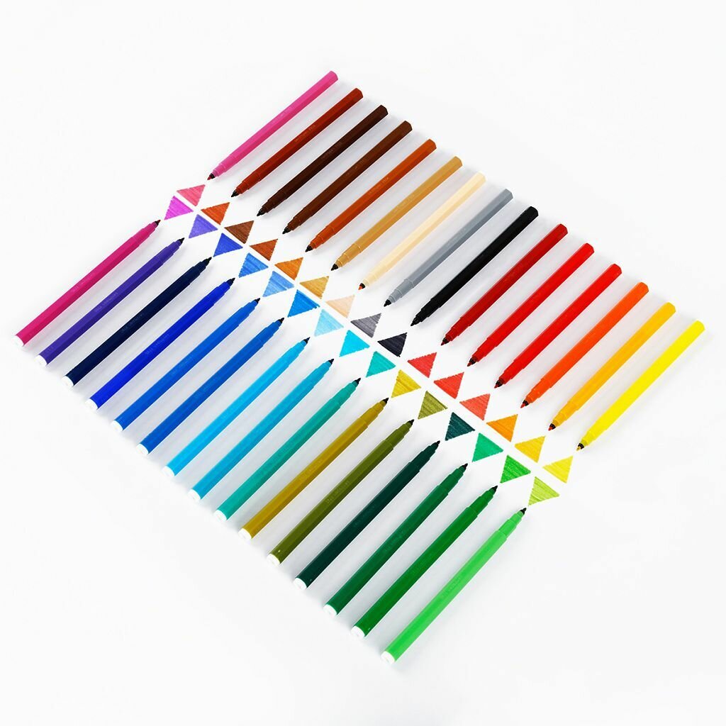 Фломастеры Centropen 30 цветов - фото №3