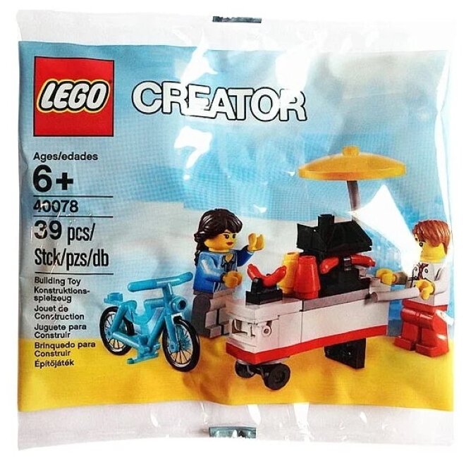 Конструктор LEGO Creator 40078 Тележка с сосисками