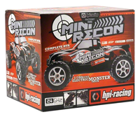 Монстр-трак HPI Mini Recon (105502) 1:18 23.2 см черный/оранжевый