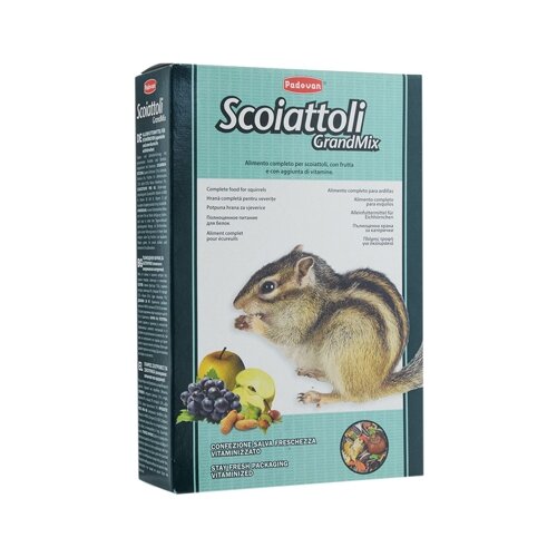 Комплексный корм для белок Padovan GrandMix Scoiattoli , 750 г