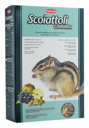 Корм Padovan GRANDMIX Scoiattoli комплексный для белок (750г)