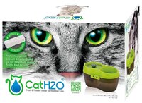 Автопоилка Feed-Ex Фонтан для кошек и собак мелких пород CatH2O PW-02 2 л коричневый/салатовый