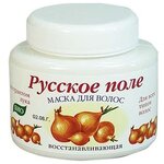 Русское Поле Маска для волос Восстанавливающая с экстрактом лука - изображение