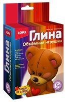 Натуральная глина LORI Объемная игрушка Игрушечный мишка (Пз/Гл-002)