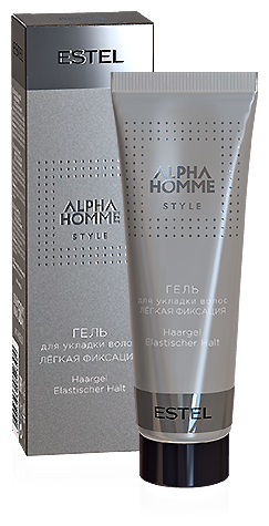 ESTEL Alpha Homme гель для укладки волос, слабая фиксация, 50 мл