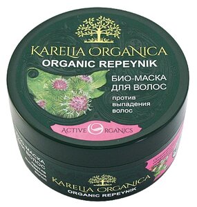 Фото Karelia Organica Био-маска для волос «Organic Repeynik» против выпадения волос