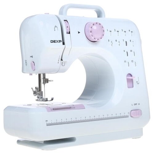 суворова о в швея портной легкой женской одежды комплект инструкционно технологических карт Швейная машина DEXP SM-1200, фиолетовый