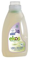 Жидкость для стирки Ekos для шерсти и деликатных тканей с лавандой 1 л бутылка