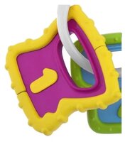 Погремушка Chicco Easy grasp keys 5953 фиолетовый/оранжевый/голубой