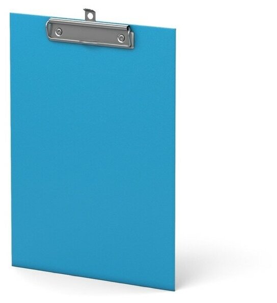 ErichKrause Планшет с зажимом А4, 2 мм, ErichKrause Neon, ламинированный картон, голубой¶
