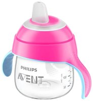 Поильник-непроливайка Philips AVENT SCF751, 200 мл голубой/летящий пингвин