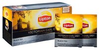 Чай черный Lipton Victorian Earl Grey в пакетиках, 100 шт.
