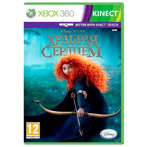 Игра Disney Pixar Brave для Xbox 360 храбрая сердцем лучший друг мериды книжка квадрат