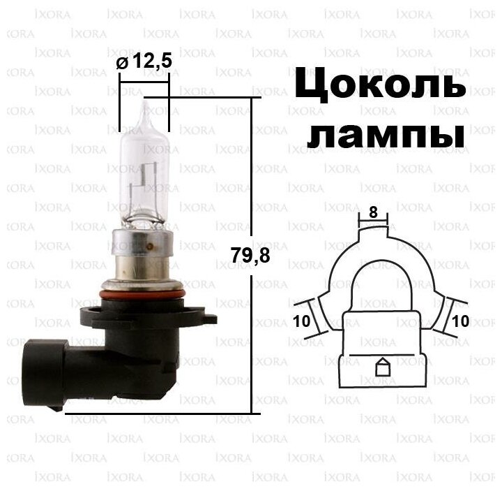 PHILIPS Лампа головного света (Premium) HB3 (9005) 12V 65W Блистер 1 шт. 9005PRB1