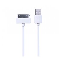 Кабель Remax Light USB - Apple 30 pin (RC-06i4) 1 м белый