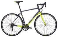 Шоссейный велосипед Marin Argenta Comp (2018) satin charcoal/hi-vis yellow 18.5" (требует финальной 