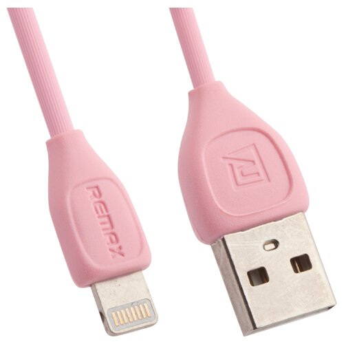 фото Кабель Remax Lesu USB - Apple Lightning (RC-050i) 1 м розовый