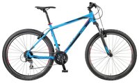 Горный (MTB) велосипед KTM Chicago 27.24 (2018) black matt/orange 19" (требует финальной сборки)