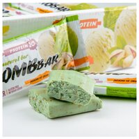 BombBar протеиновый батончик Natural Bar + Vitamin C (60 г)(20 шт.) овсяный с вишней