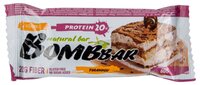 BombBar протеиновый батончик Natural Bar + Vitamin C (60 г)(20 шт.) овсяный с вишней