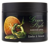 Liv Delano Green style Стимулирующая маска-уход «Бамбук&Апельсин» для придания блеска тусклым волоса