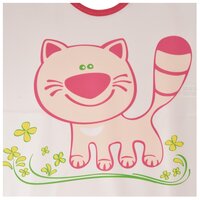 Canpol Babies Нагрудник Soft Plastic bib, 1 шт , расцветка: зеленый