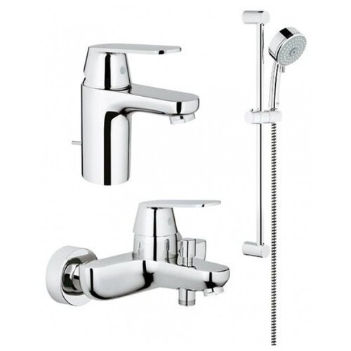 Grohe Eurosmart Cosmopolitan 121655, хром хром 1750 мм душевая система встраиваемая grohe eurosmart cosmopolitan со штангой хром