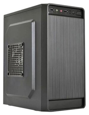 Корпус Exegate Minitower BAA-108U Black, mATX, <без БП>, 1*USB+1*USB3.0, Audio