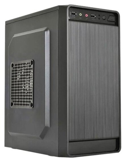 Корпус Exegate Minitower BAA-108U Black, mATX, , 1*USB+1*USB3.0, Audio