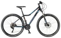 Горный (MTB) велосипед KTM Mary Jane 27.30 (2018) black matt/dove/coral 18.5" (требует финальной сбо